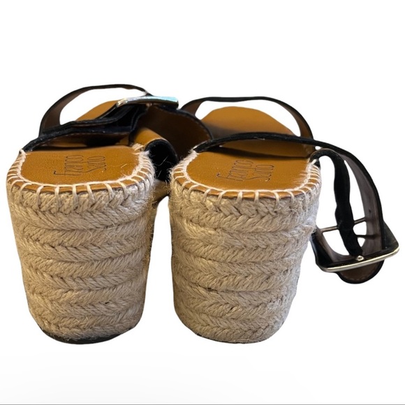 Franco Sarto Coastal Espadrille Platform Wedge Sandals - Picture 7 of 9